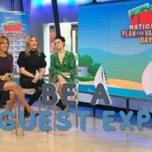 BE A TV GUEST EXPERT (pre-launch)
